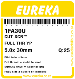 1FA30 - Cut Screw -1FA30_Label_T